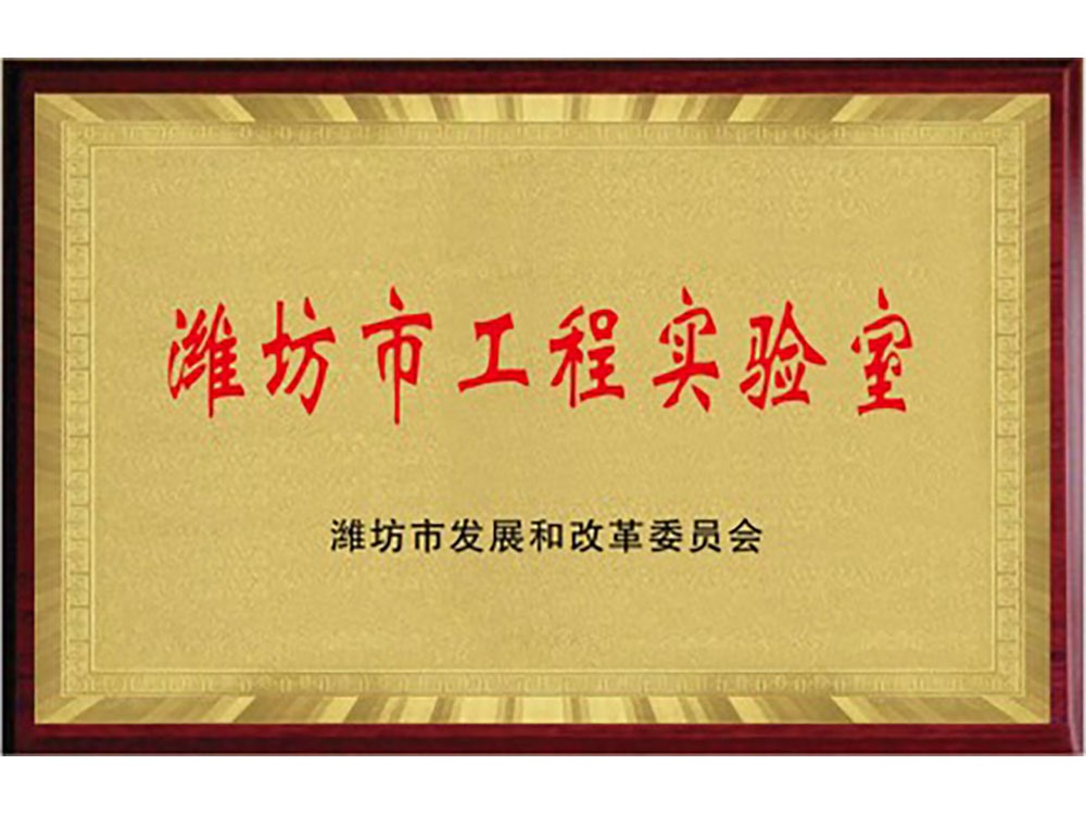 濰坊市工程實(shí)驗(yàn)室
