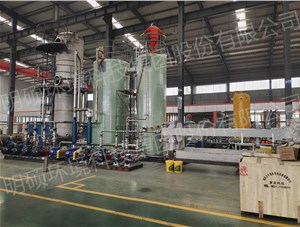 濮陽項目脫硫裝備正在制作中