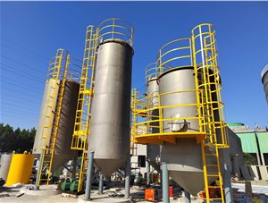 壽光六萬方沼氣脫硫項(xiàng)目施工現(xiàn)場