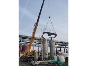 南京沼氣利用項目正在施工中