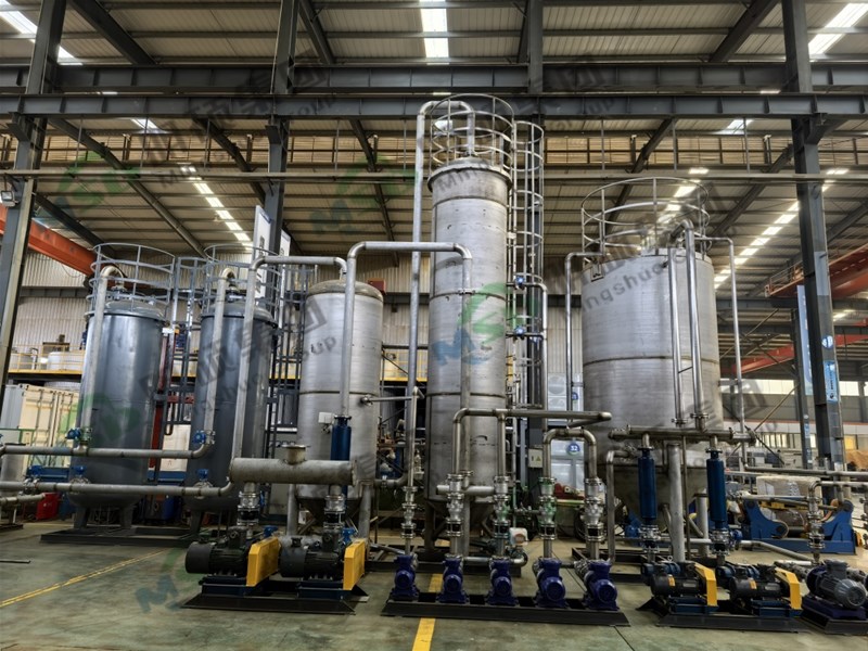 安徽項(xiàng)目脫硫裝備已制作完成