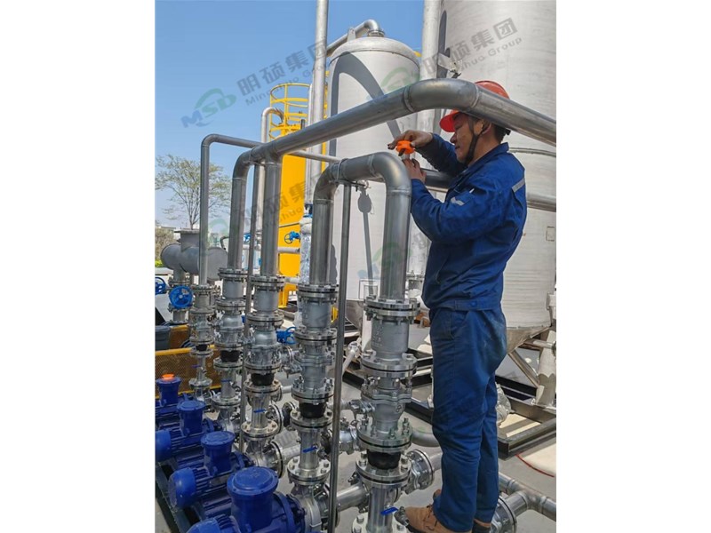 安徽項目現場安裝中